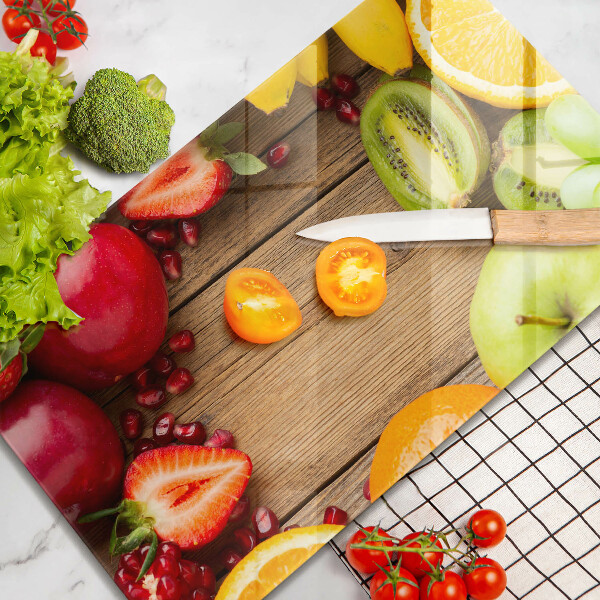 Work surface savers Fresh fruit