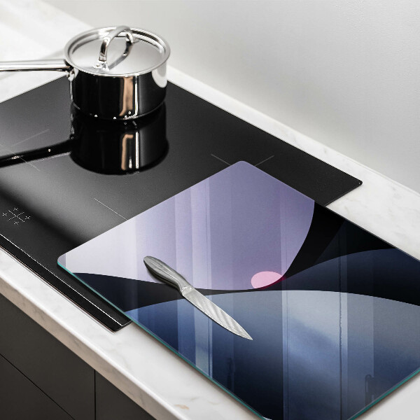 Induction hob protector Abstraction shapes