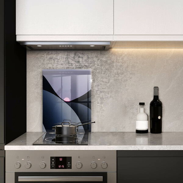 Induction hob protector Abstraction shapes