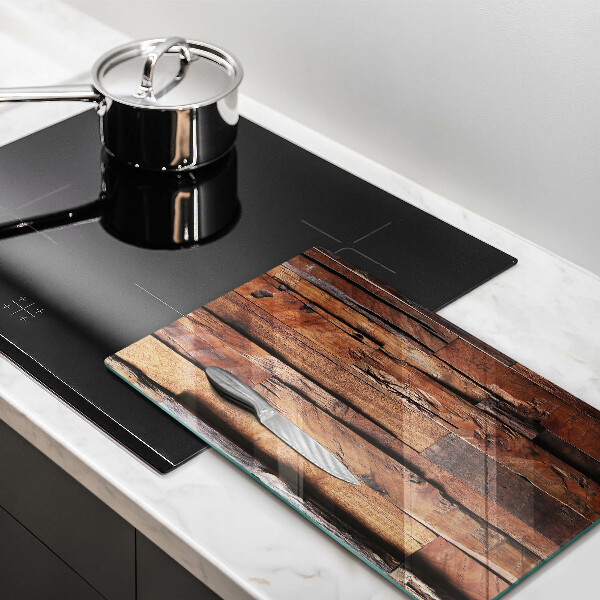 Induction hob protector Decorative wood boards