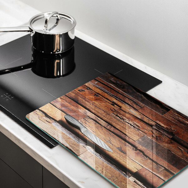 Induction hob protector Decorative wood boards