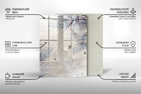 Worktop cover Subtle leaves