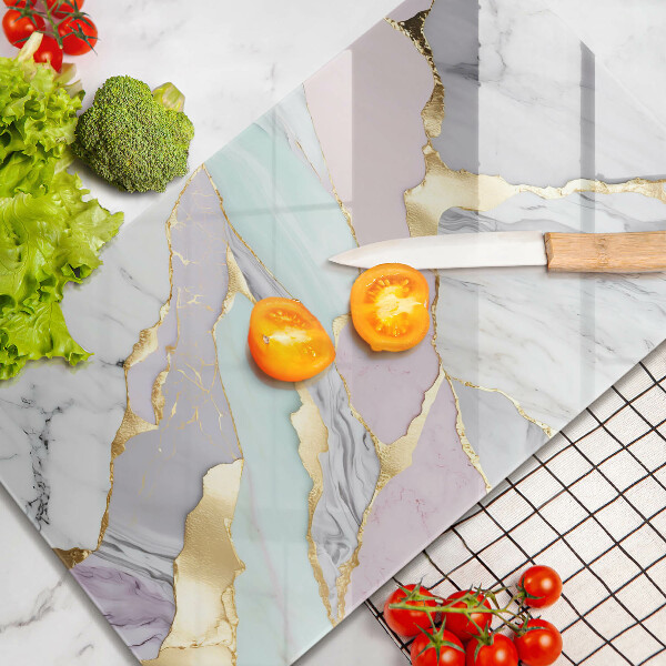 Worktop cover Pastel marble