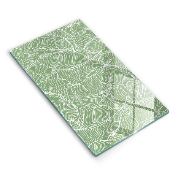 Worktop cover Linear leaves