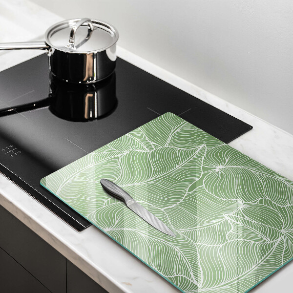 Worktop cover Linear leaves