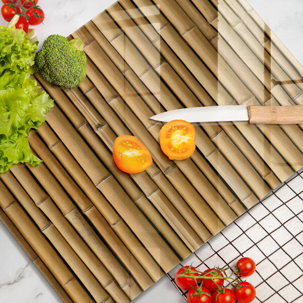 Induction hob protector Nature boho bamboo