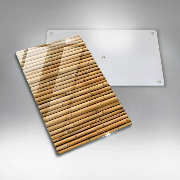 Induction hob protector Nature boho bamboo