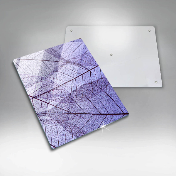 Kitchen countertop cover Leaves with veins