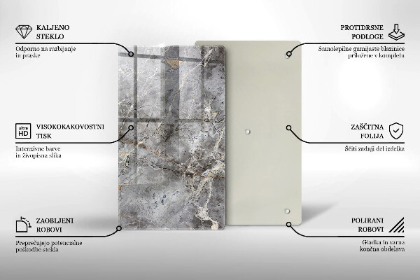 Kitchen countertop cover Stone texture