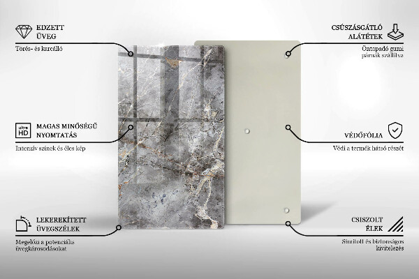 Kitchen countertop cover Stone texture