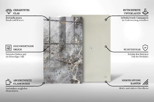 Kitchen countertop cover Stone texture