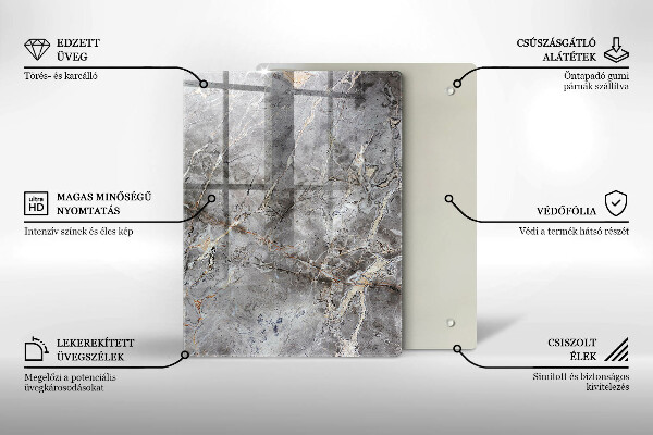 Kitchen countertop cover Stone texture