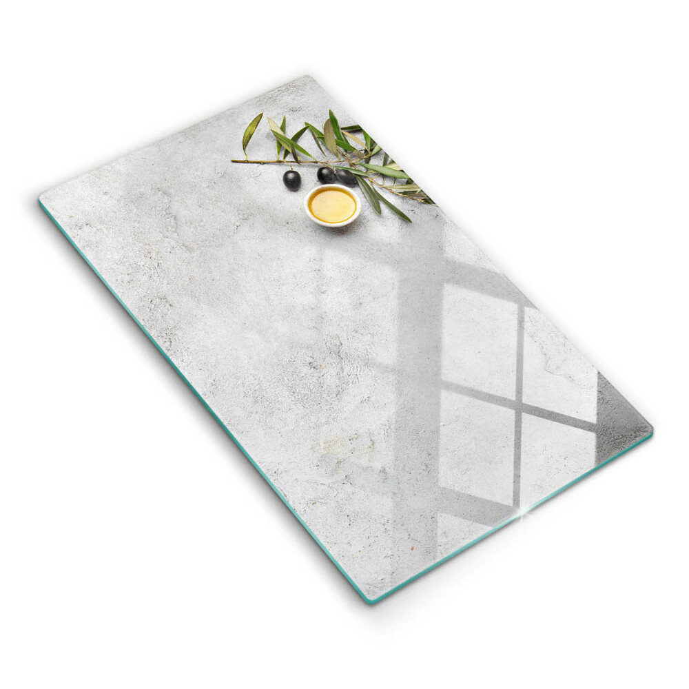 Kitchen countertop cover Olives on concrete