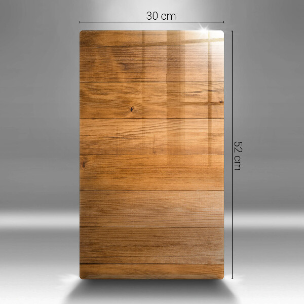 Kitchen countertop cover Wooden planks