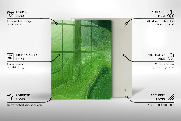 Kitchen countertop cover Abstract texture