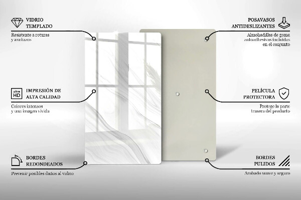 Kitchen countertop cover Delicate marble