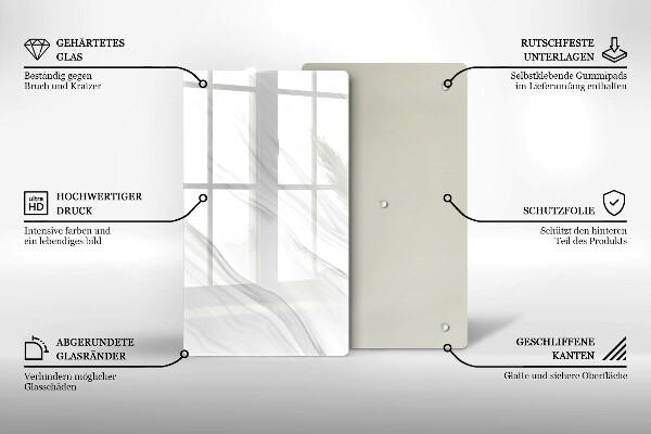 Kitchen countertop cover Delicate marble