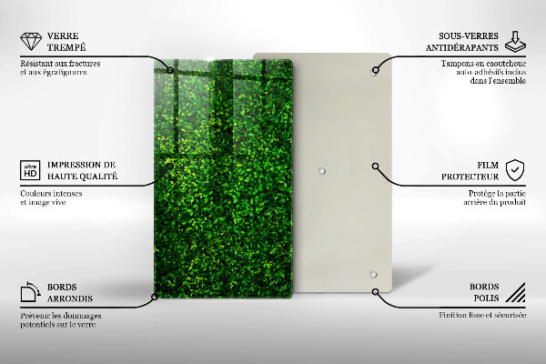 Kitchen countertop cover Plant small leaves