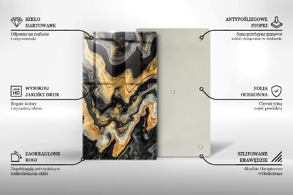 Kitchen countertop cover Abstract structure