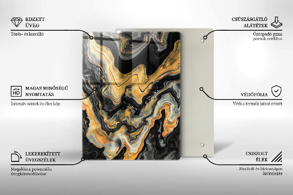 Kitchen countertop cover Abstract structure