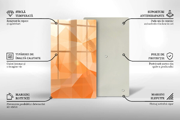 Kitchen countertop cover Geomeric background