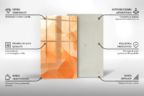 Kitchen countertop cover Geomeric background