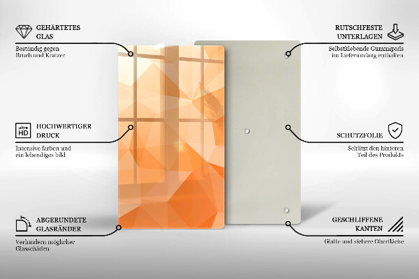 Kitchen countertop cover Geomeric background