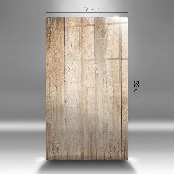 Kitchen countertop cover Wooden planks