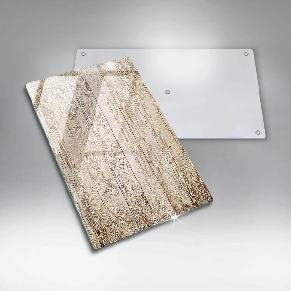 Induction hob protector Wooden planks
