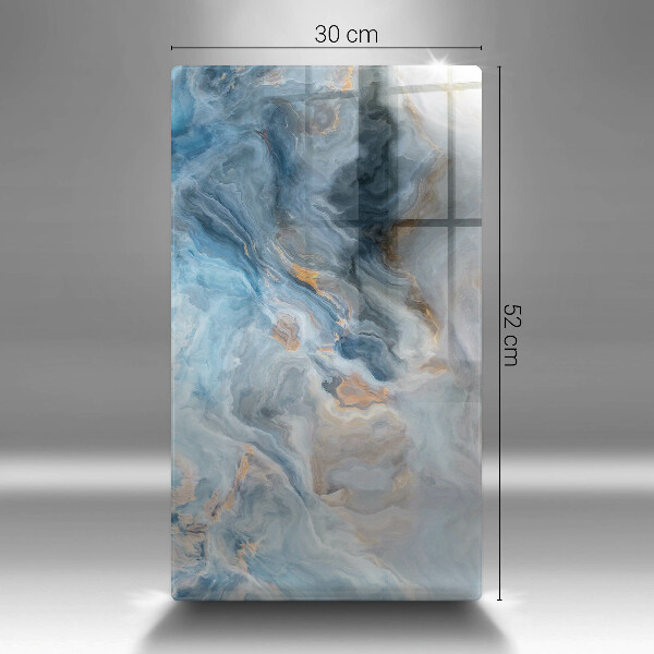 Induction hob protector Marble texture