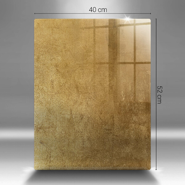 Induction hob protector Gold texture background