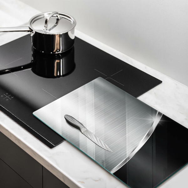 Kitchen countertop cover Abstraction with metal