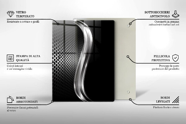 Induction hob protector Metal structure