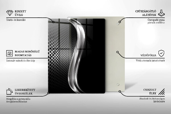 Induction hob protector Metal structure