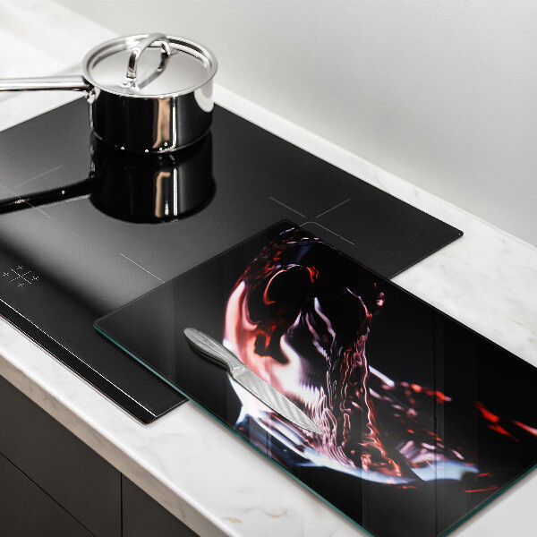 Worktop saver A glass of red wine