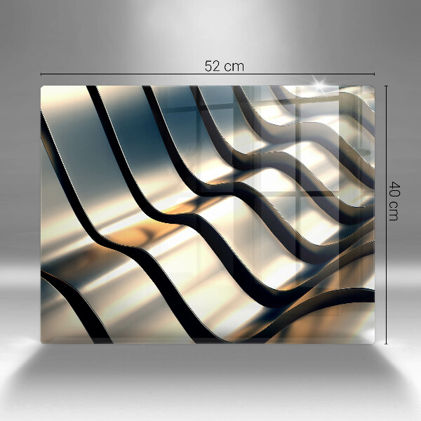 Worktop saver 3D metal shapes