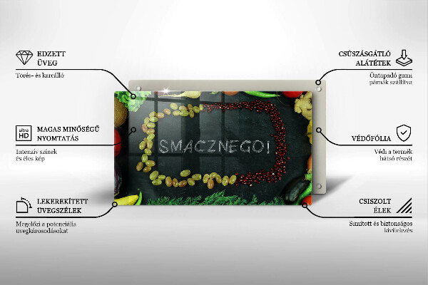 Worktop saver The inscription Tasty!