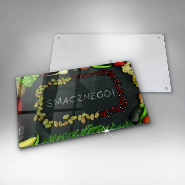 Worktop saver The inscription Tasty!