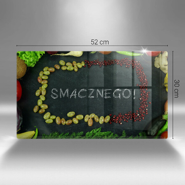 Worktop saver The inscription Tasty!