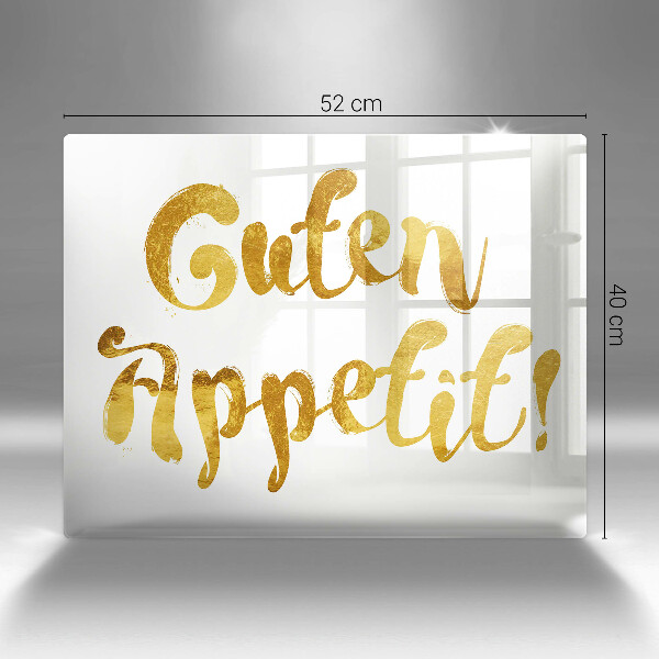 Worktop protector The inscription GUTEN APPETIT!