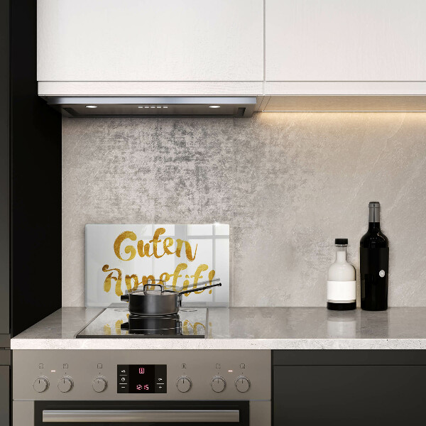 Worktop protector The inscription GUTEN APPETIT!