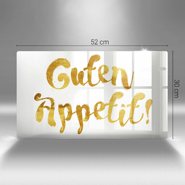 Worktop protector The inscription GUTEN APPETIT!