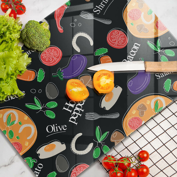 Worktop saver Food illustration