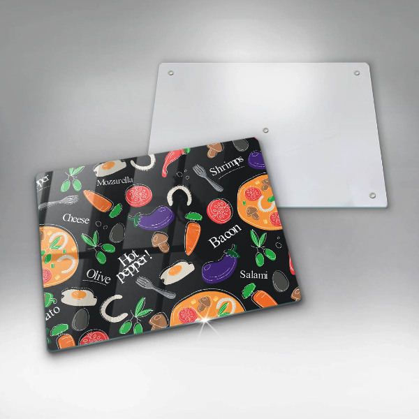 Worktop saver Food illustration