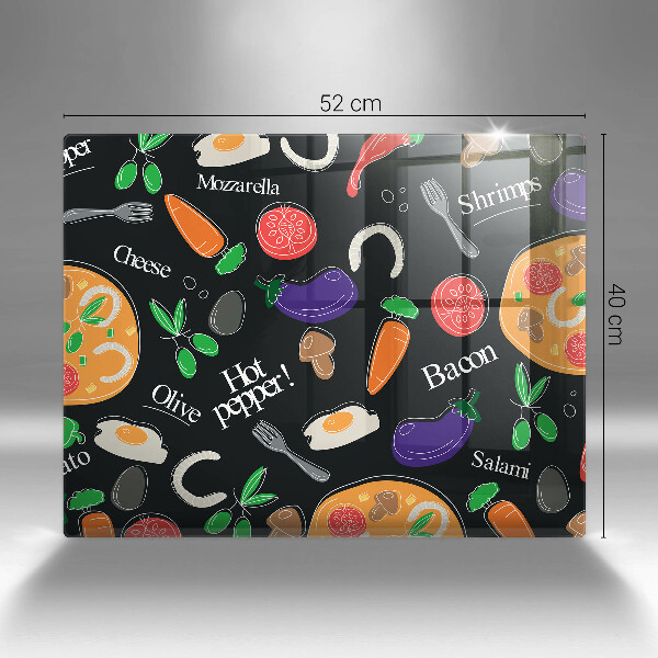 Worktop saver Food illustration