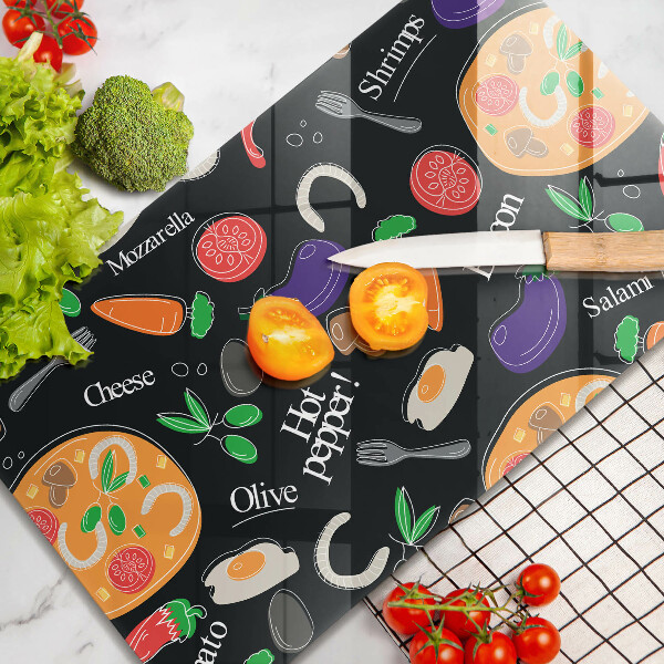 Worktop saver Food illustration