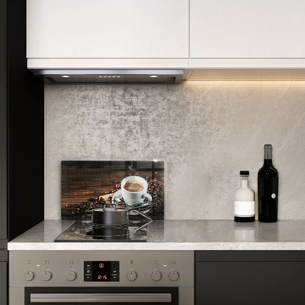 Kitchen worktop saver Cup and coffee beans