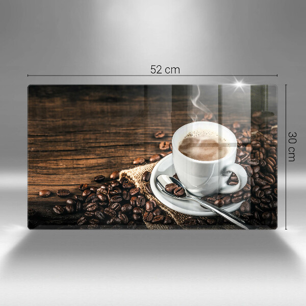 Kitchen worktop saver Cup and coffee beans