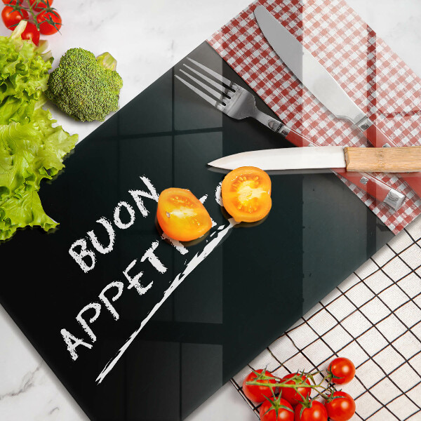Kitchen countertop cover The inscription Buon Appetito!