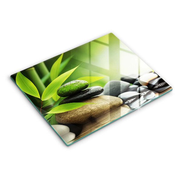 Kitchen worktop saver Zen bamboo stones